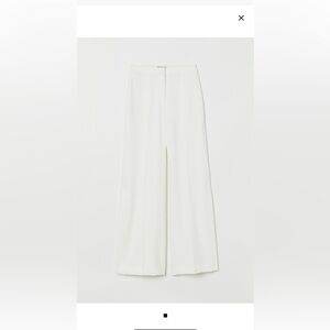 H&M high rise wide leg pant